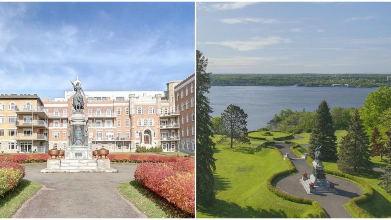 Condo a vendre à Québec : Ce penthouse à une vue qui rappelle les jardins de Versailles
