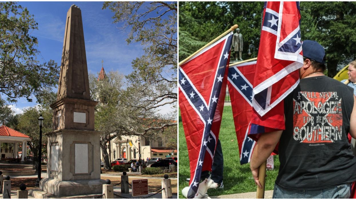 Confederate Memorial Protesters In St. Augustine Create Petition To Keep Monument