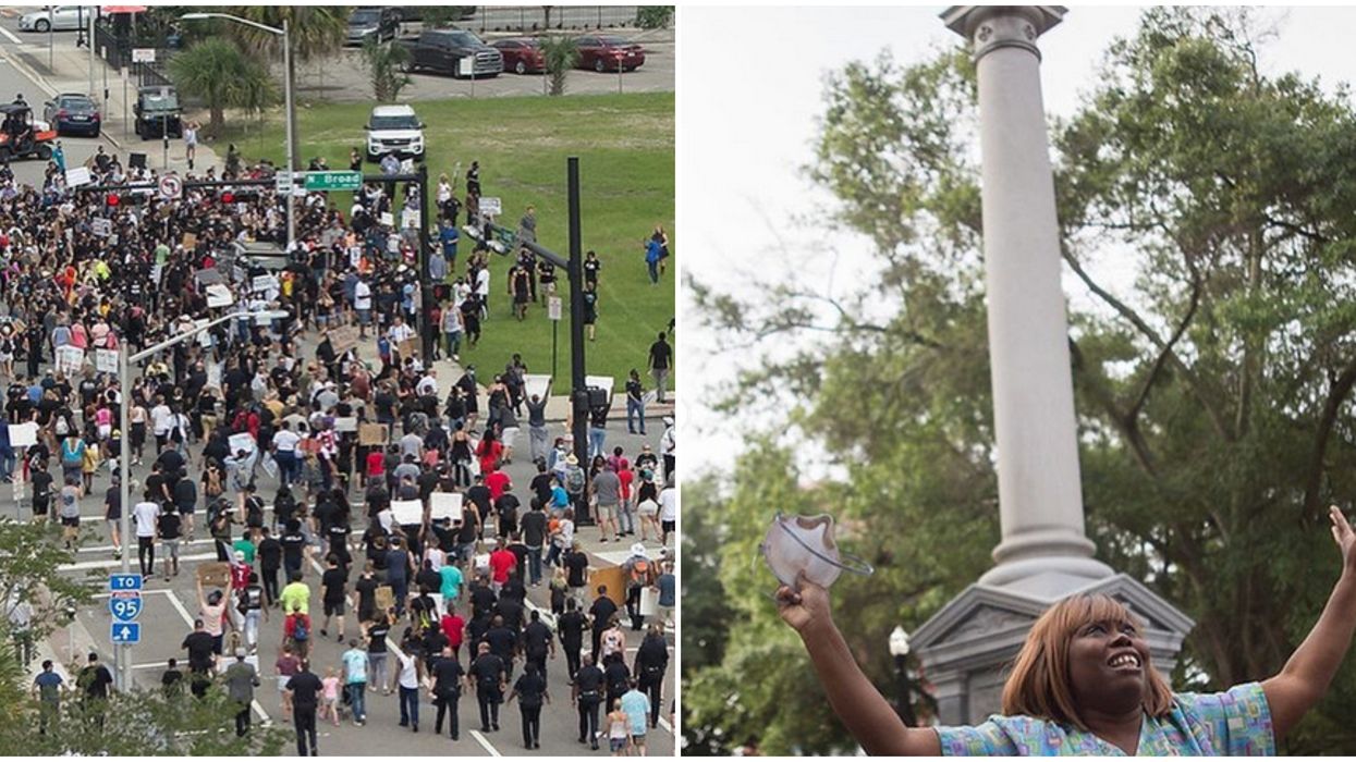 Confederate Statues In Jacksonville Are Coming Down After Weekend Protests
