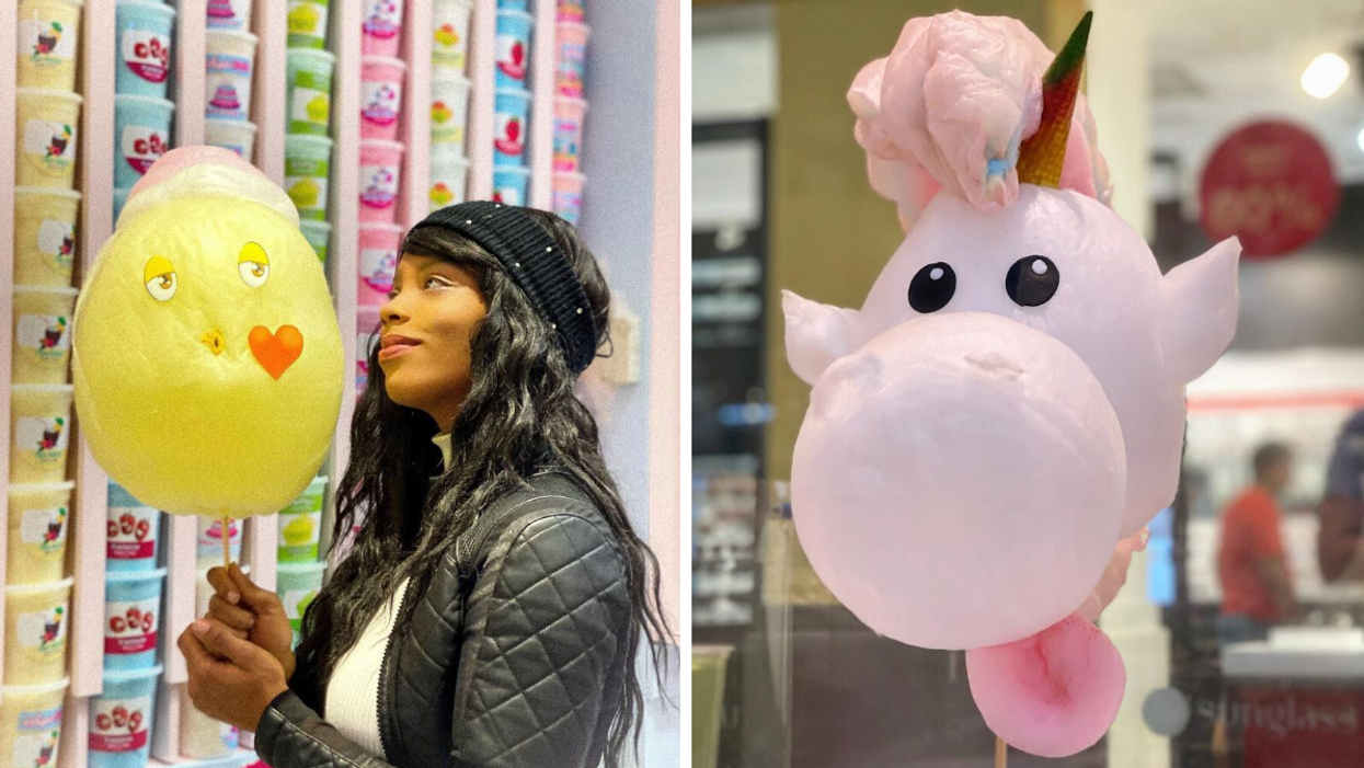 Cette boutique de barbes papa g antes Montr al est le paradis