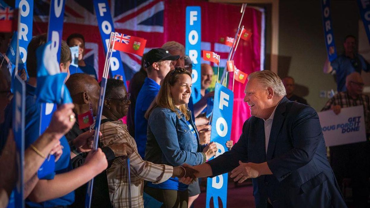 Conservative leader Doug Ford.