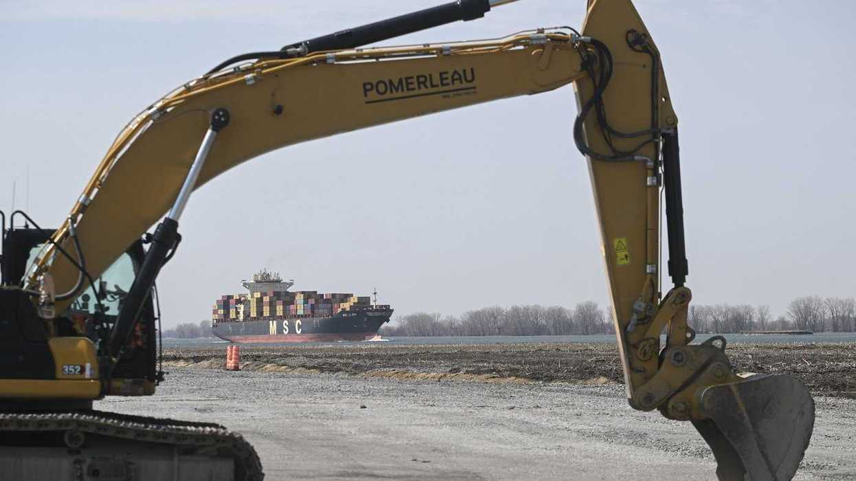Construction on Montreal port expansion underway