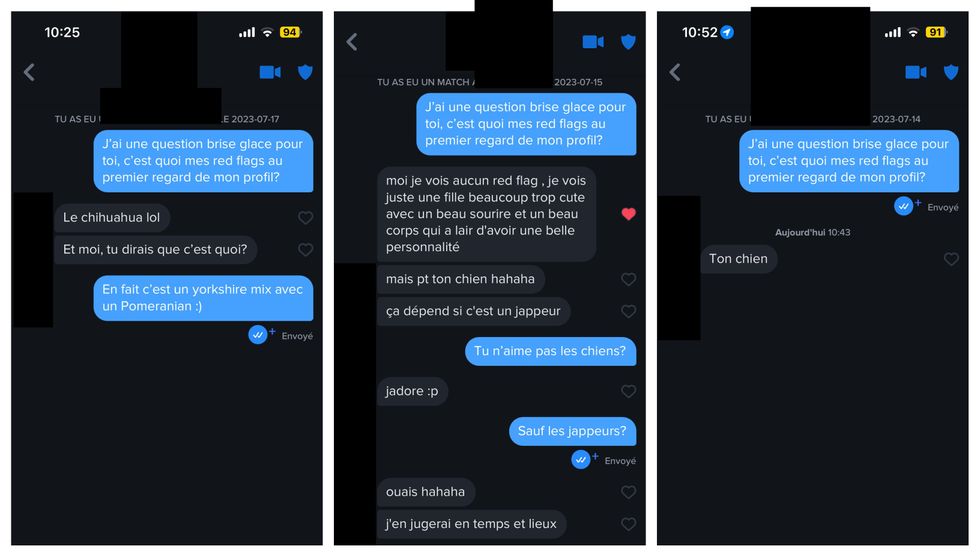 Conversation Tinder.