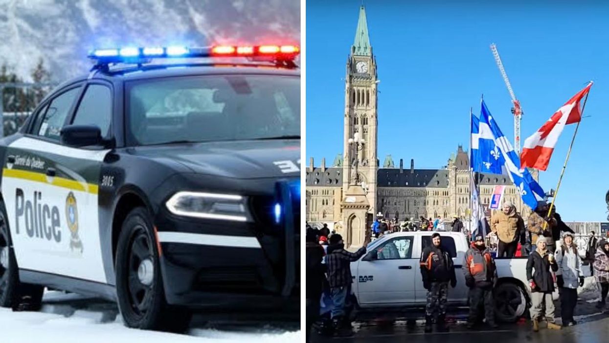 Convoi de camionneurs vers Ottawa : La SQ est déployée « pour éviter tout débordement »