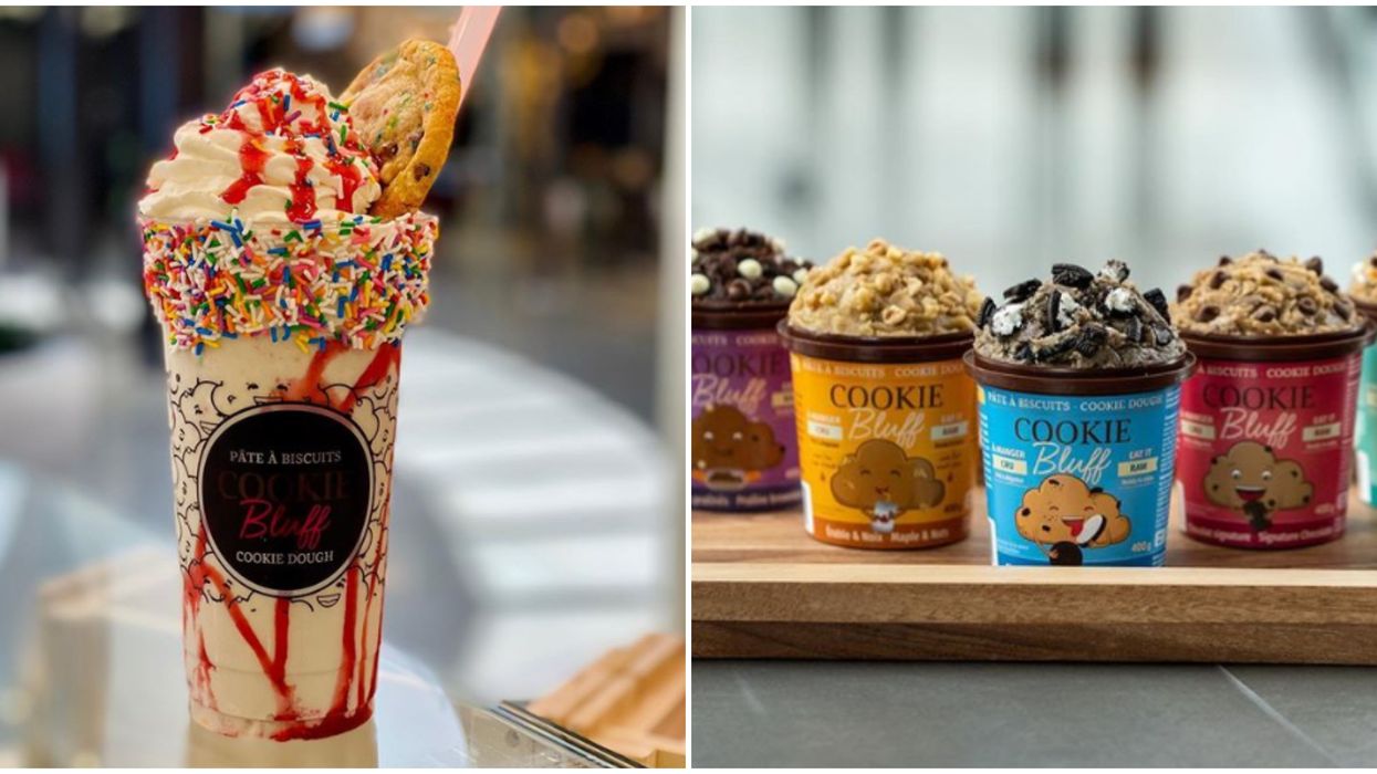 Cookie Bluff propose maintenant des milkshakes à base de pâte à biscuits.