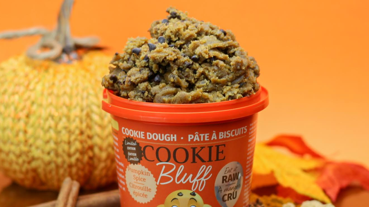 Cookie Bluff sort une pâte à biscuit à saveur de pumpkin spice cette semaine au Québec