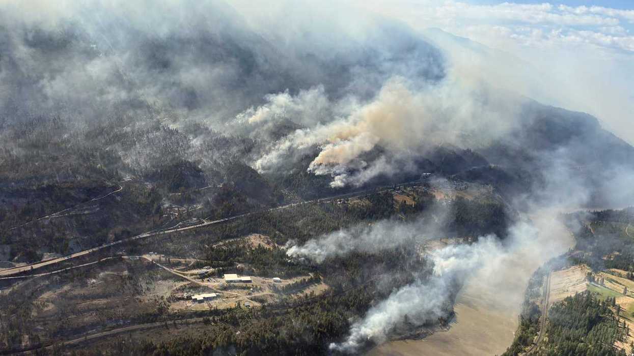 Cool temperatures help firefight near Lytton, B.C.