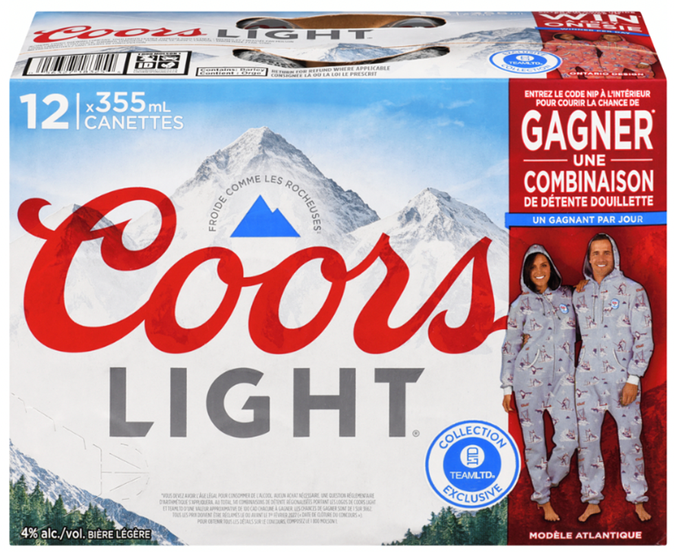 Coors Light.