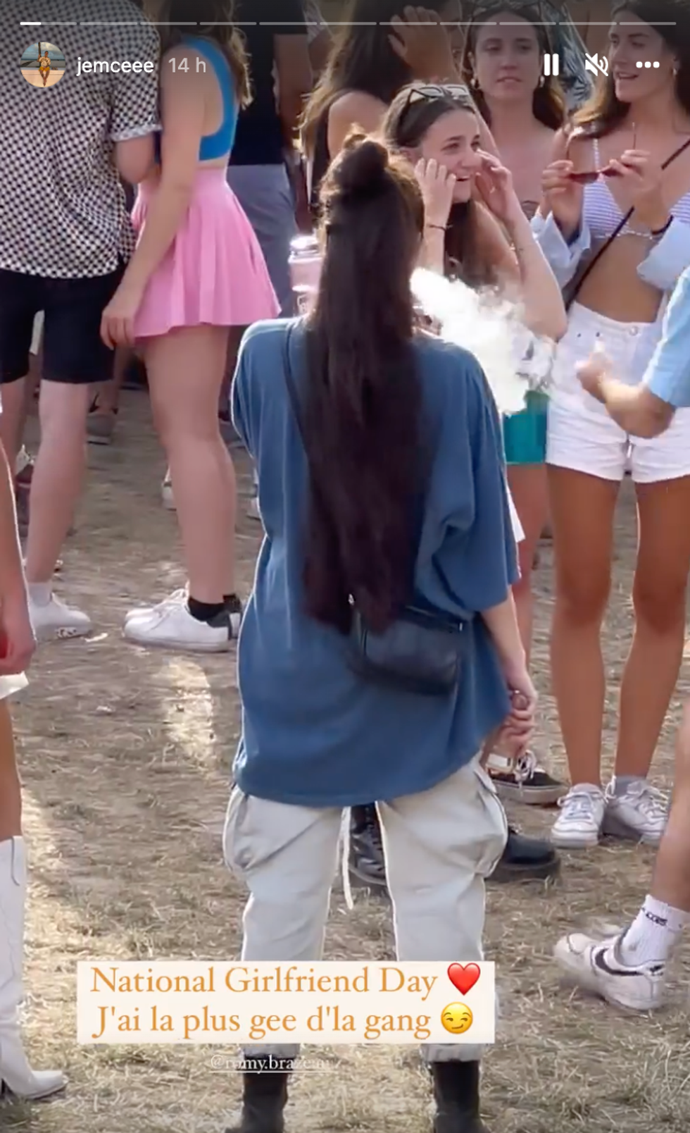 Copine de Jemcee, Romy Brazeau.