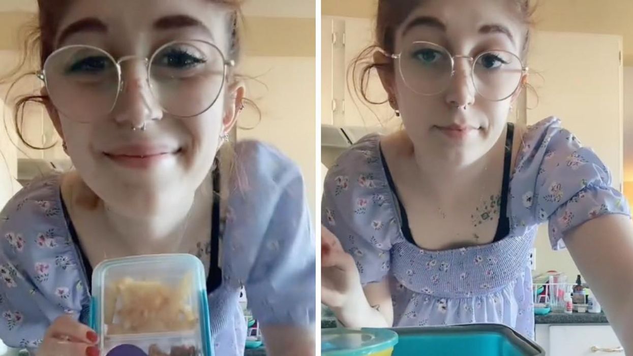 Corrie sharing her parenting rules on TikTok.