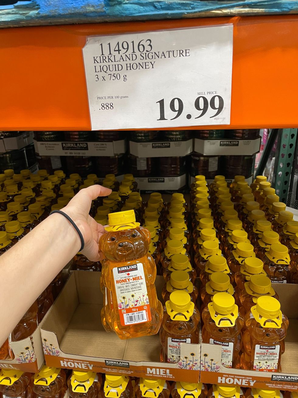 costco kirkland honey