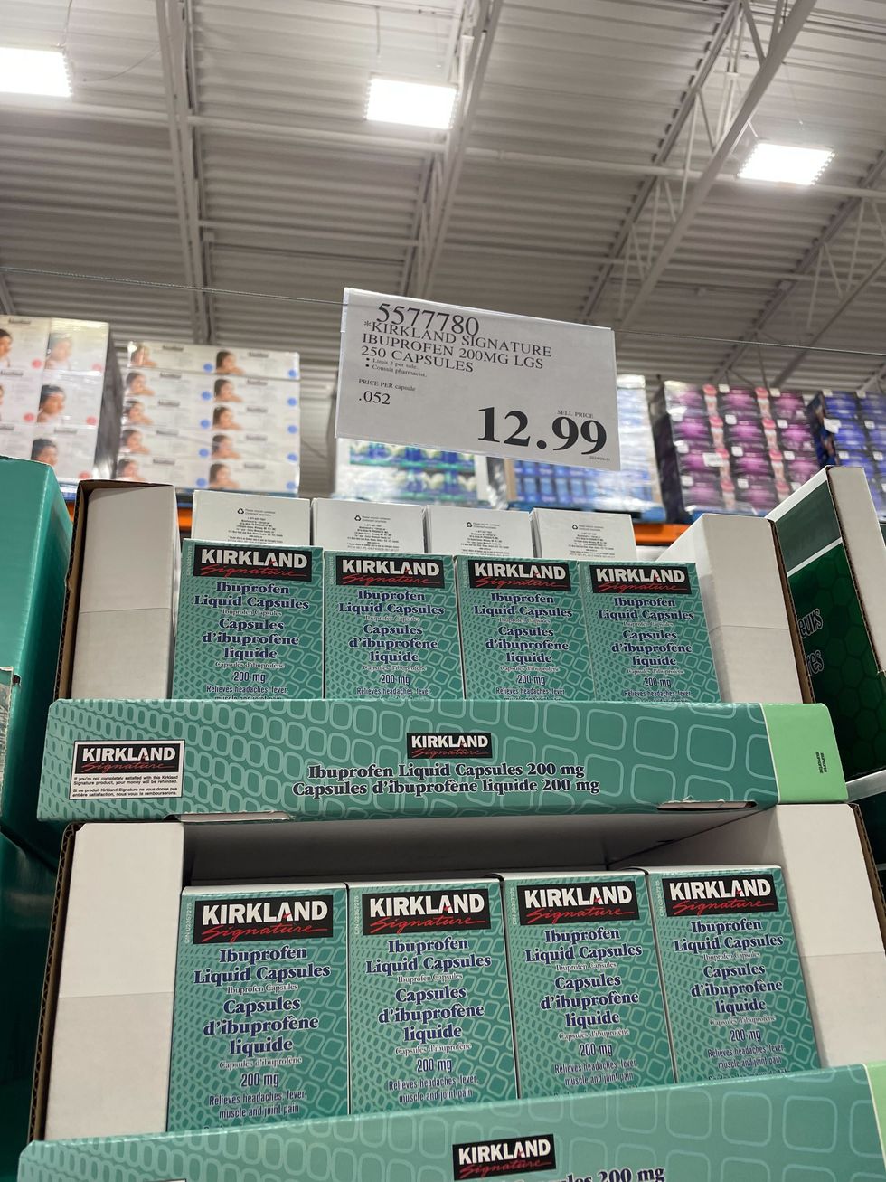 costco kirkland ibuprofen