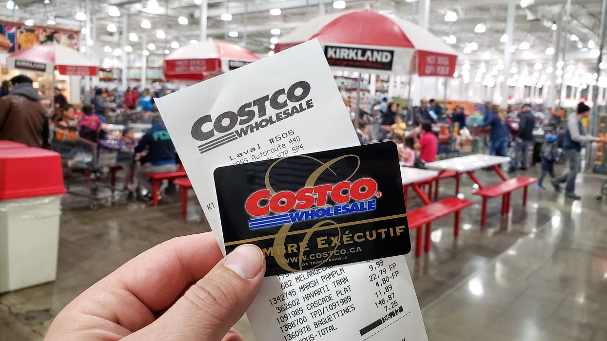 costco membership and receipt