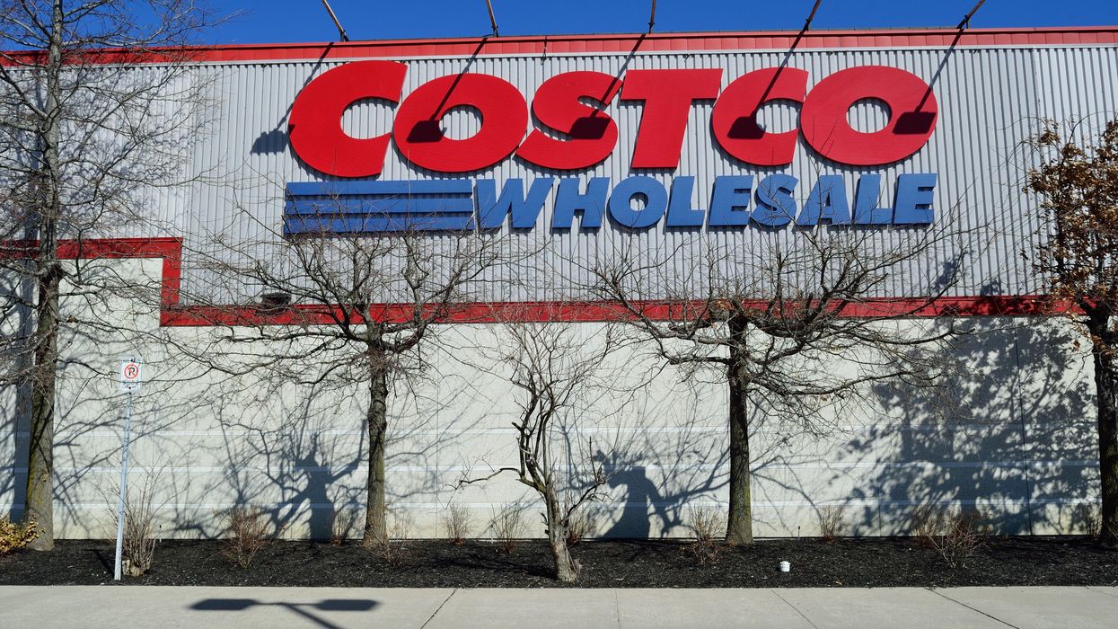 Costco warehouse in Canada.