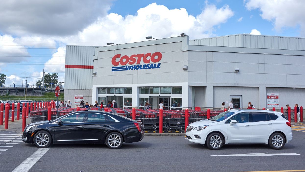 Costco warehouse location in Canada.