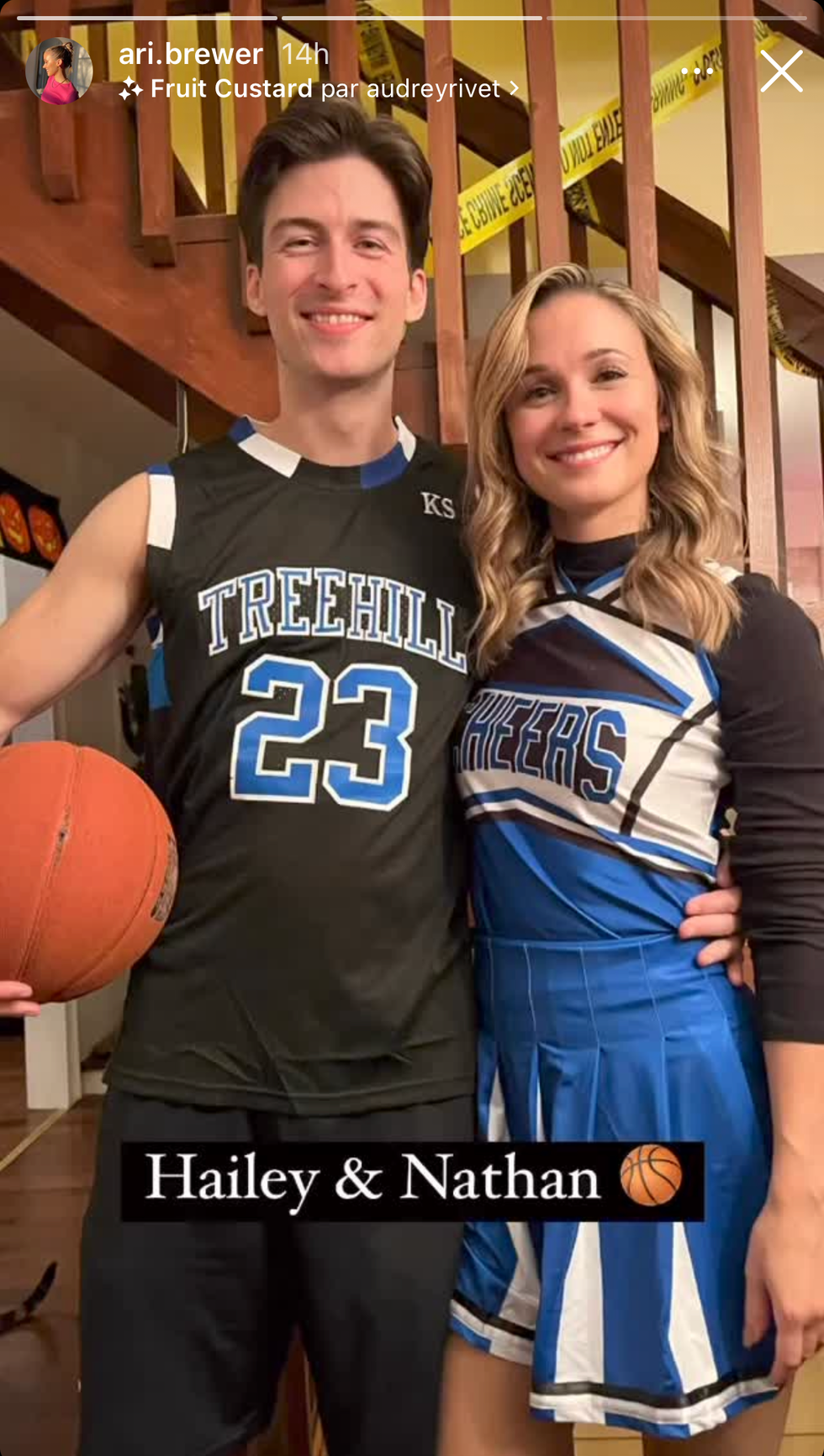 Costume d'Halloween d'Ariane Brewer.