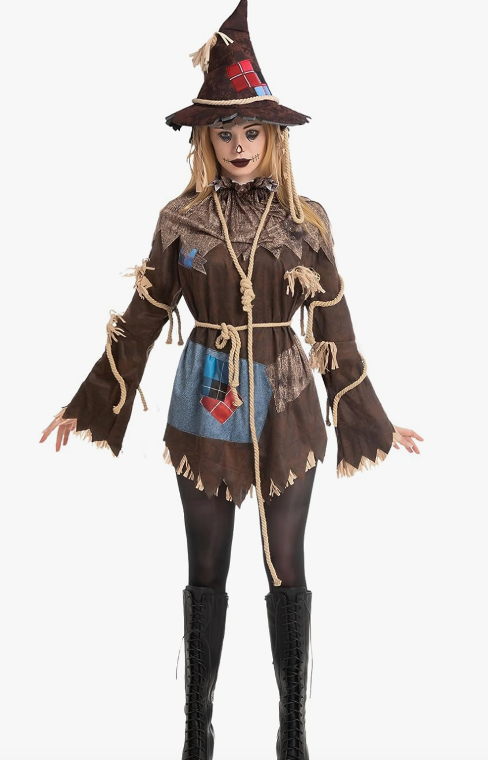 Costume d'\u00e9pouvantail.