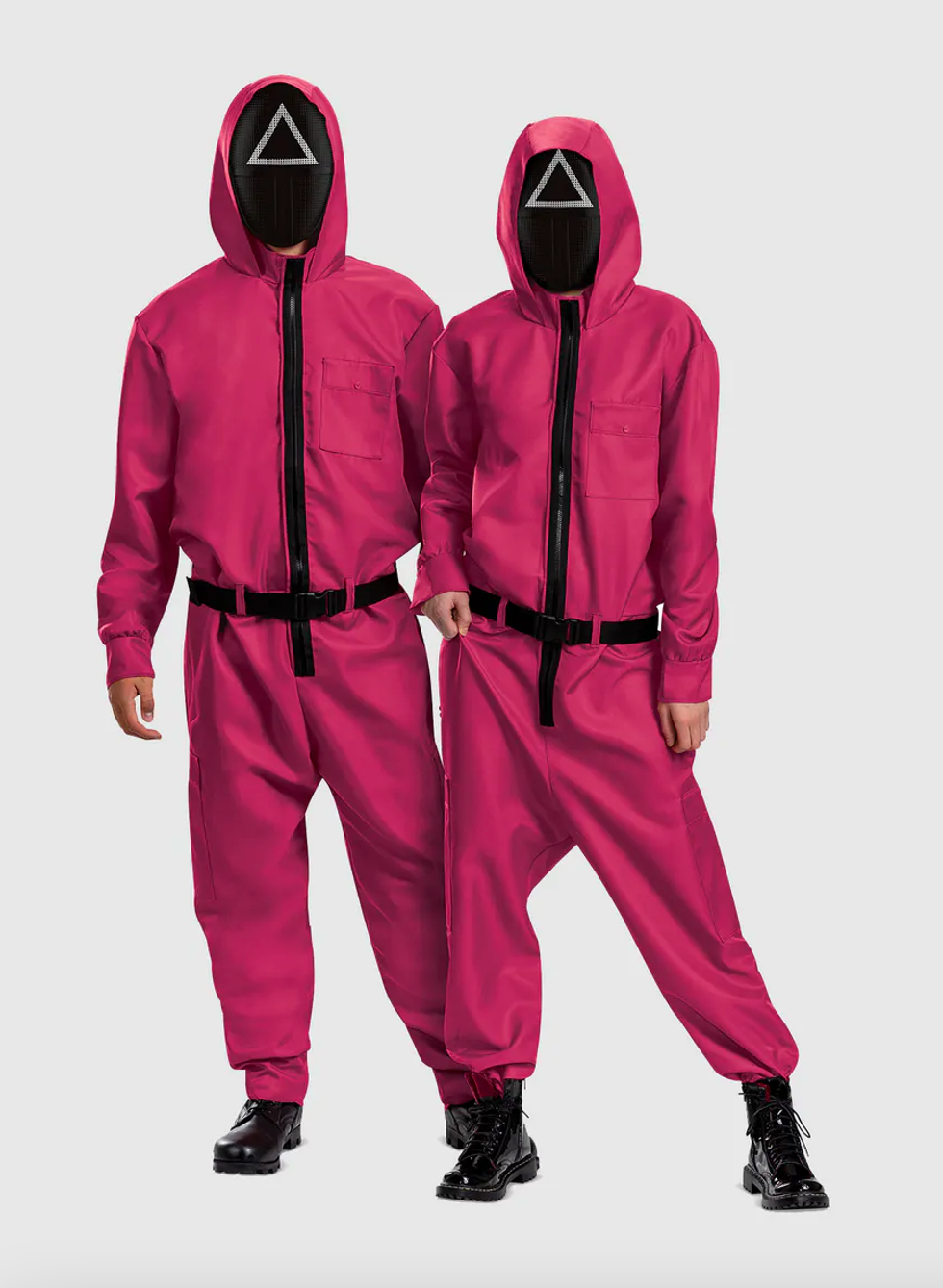 Costume de gardien.nes triangles.