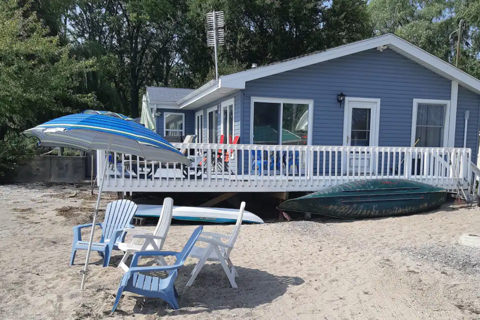 Cottage on Lake Erie.