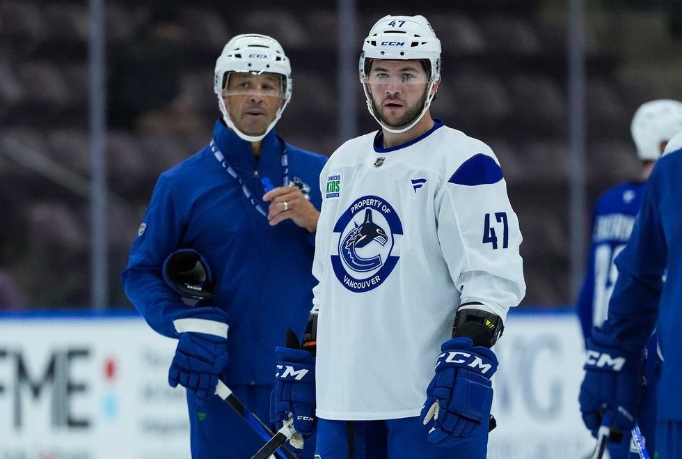 Cotter looking to make mark with Vancouver Canucks