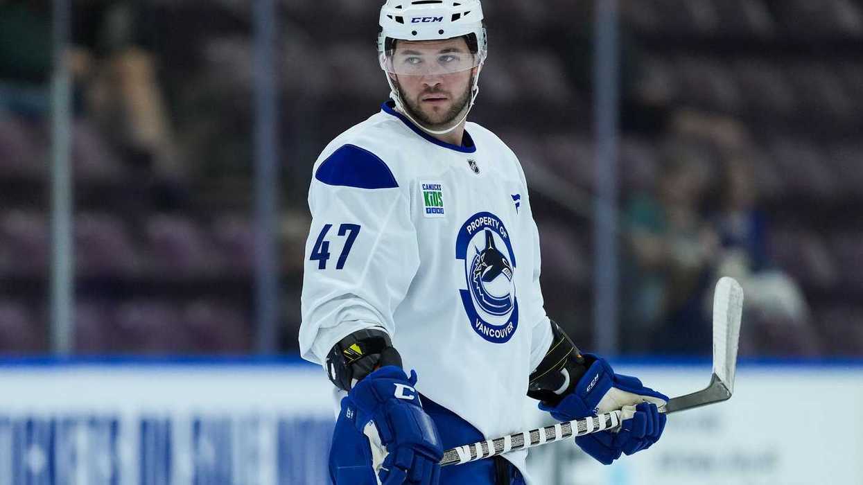 Cotter looking to make mark with Vancouver Canucks