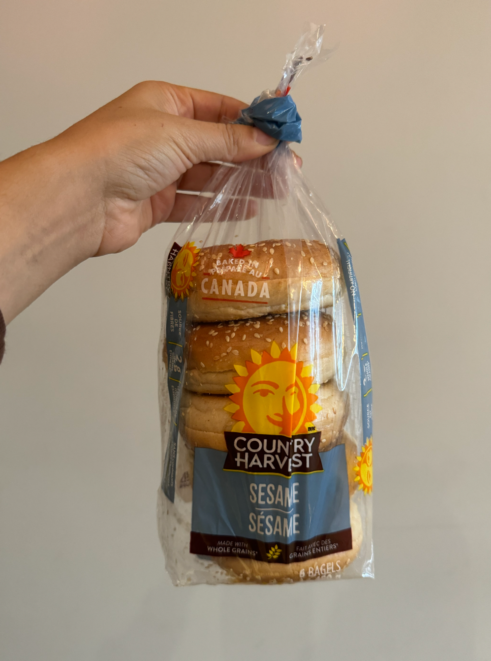 Country Harvest Sesame Bagels