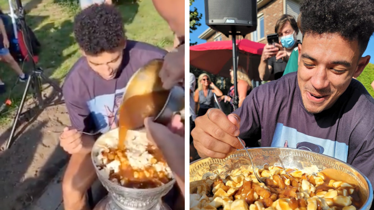 Coupe Stanley : Mathieu Joseph du Lightning y mange une poutine