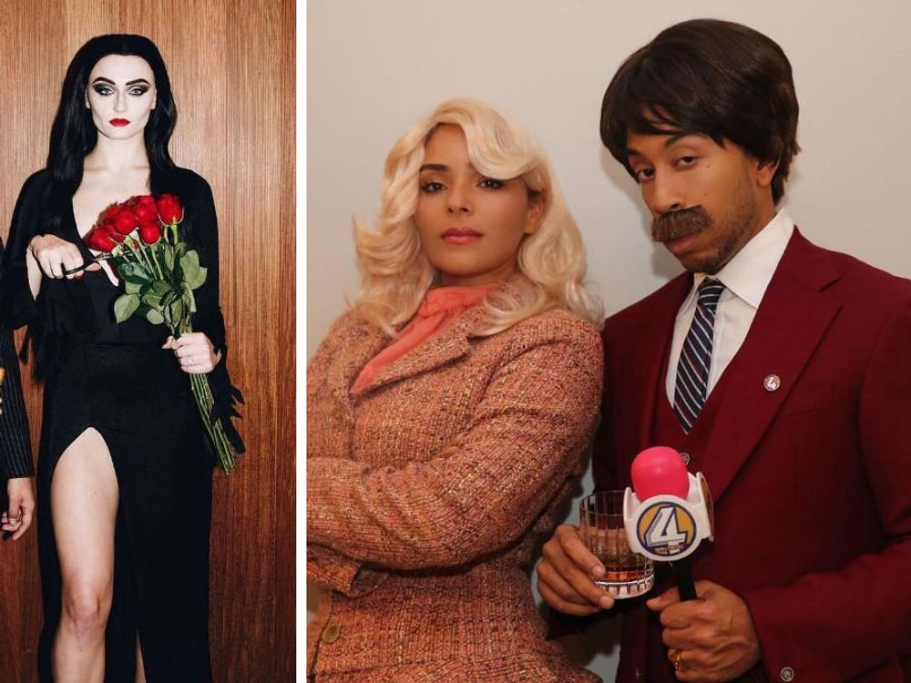 Couples Halloween Costume Ideas You Can Totally DIY Without Spending A Ton Of Money - Narcity Couples Halloween Costume Ideas You Can Totally DIY Without Spending A Ton Of Money - Narcity