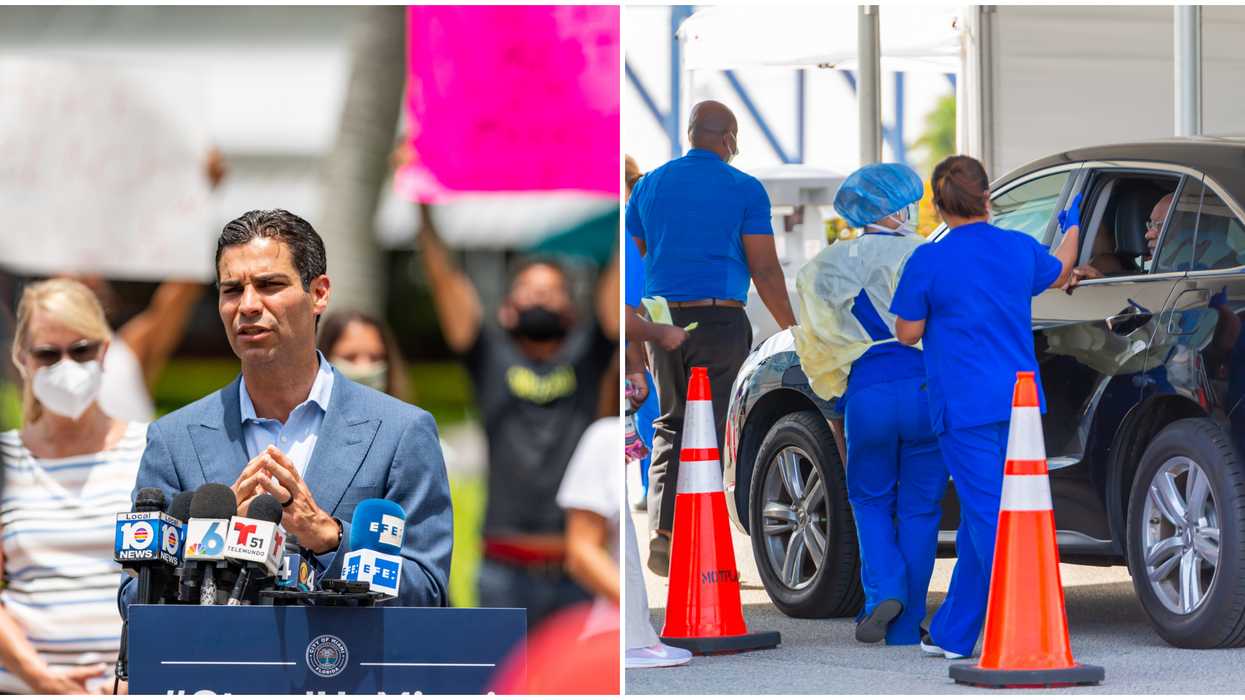 COVID-19 Cases In Florida Hit Record Highs & Miami Mayors Are Speaking Out