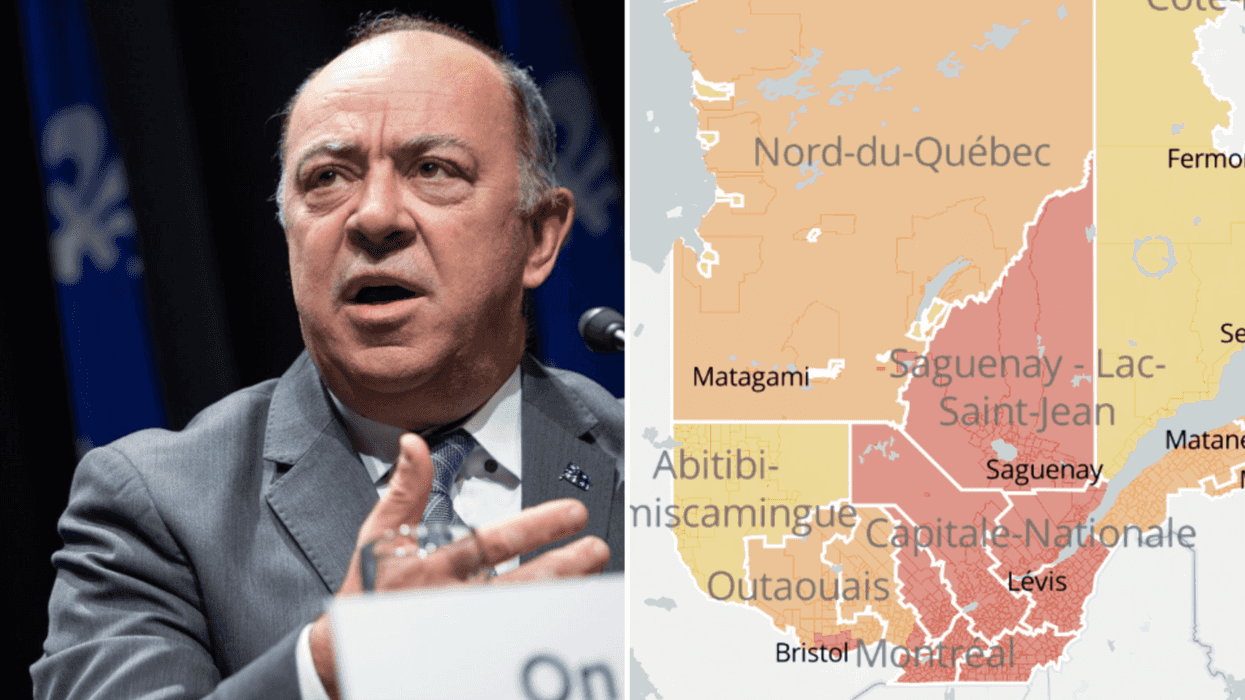 COVID-19: La cartes des zones au Québec a changé et c'est vraiment plus facile à démêler