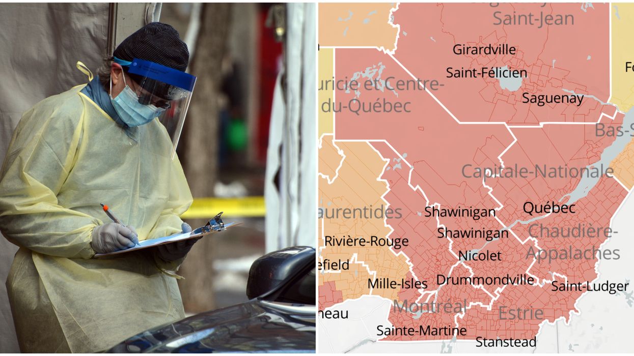 COVID-19 Québec : 2031 nouveaux cas dans la dernière journée