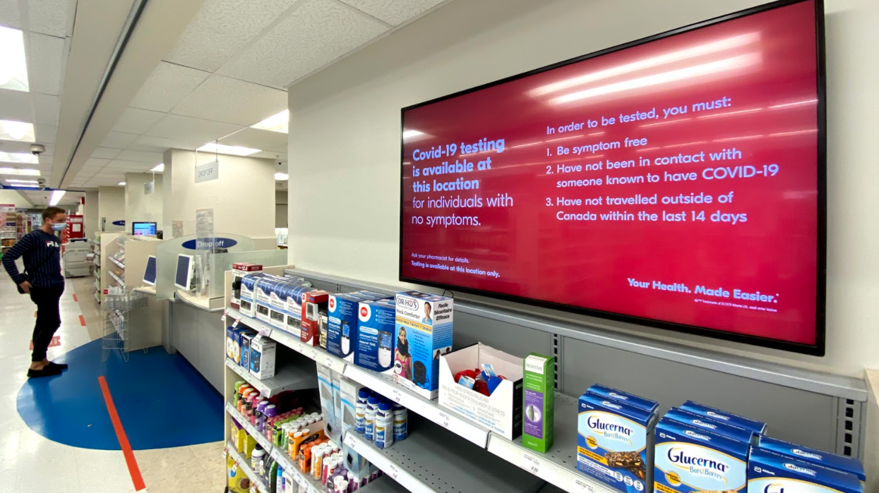 COVID-19 Testing At Shoppers Drug Mart In Toronto Booked Solid All Week