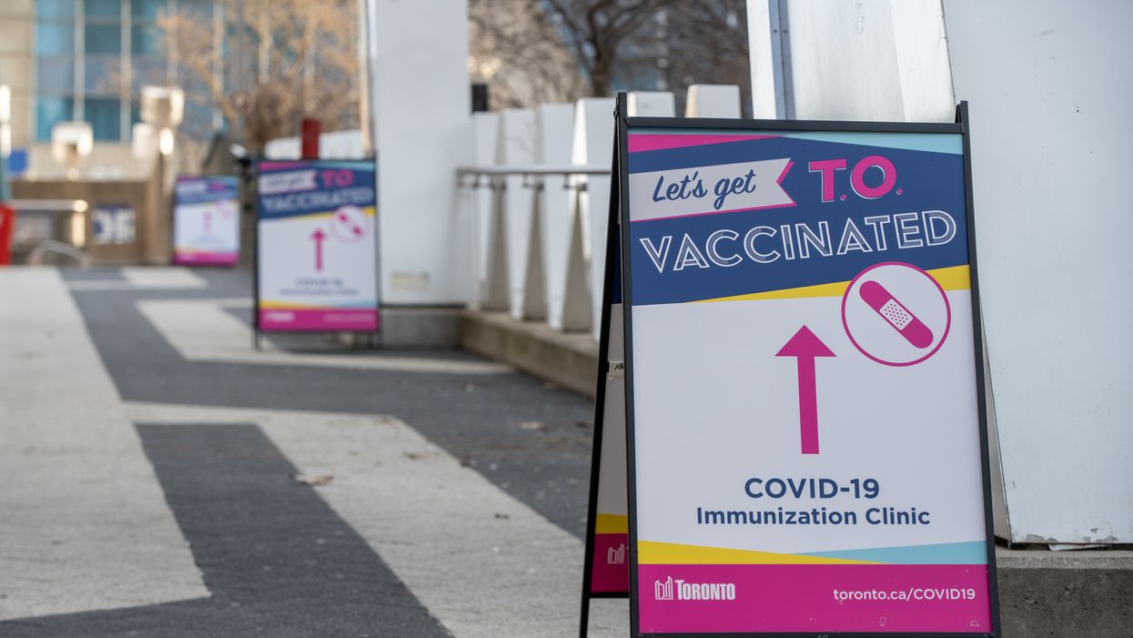 COVID-19 Vaccine Pop-Up Clinics In Toronto Will Be Mostly Walk-Up Only