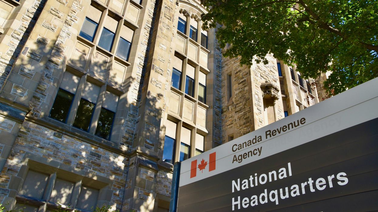 CRA national headquarters building in Ottawa.