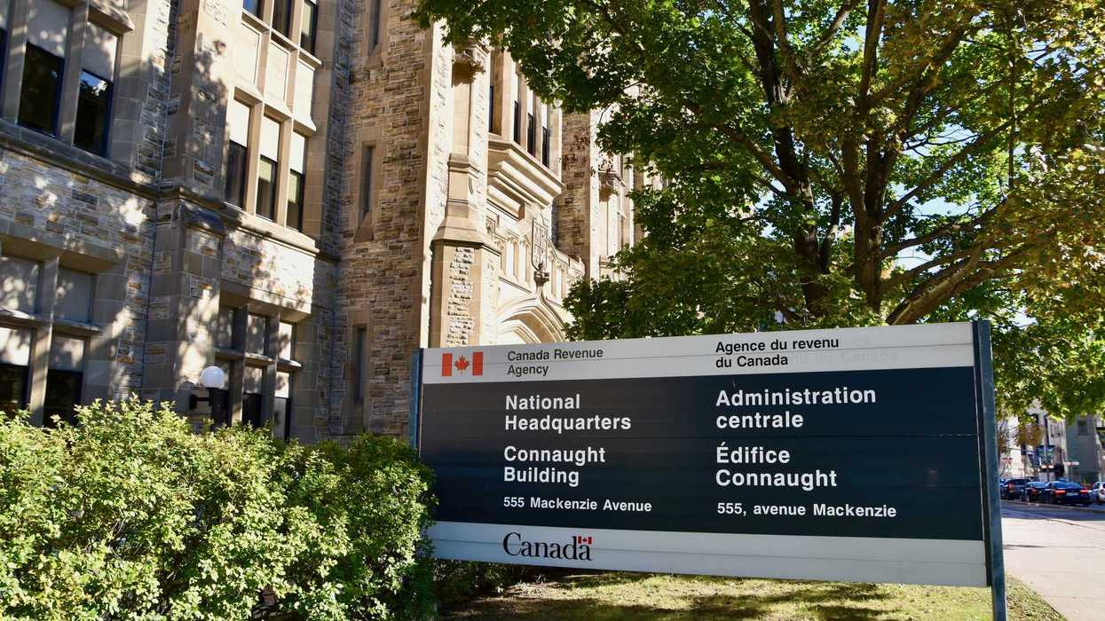 CRA National Headquarters building in Ottawa.