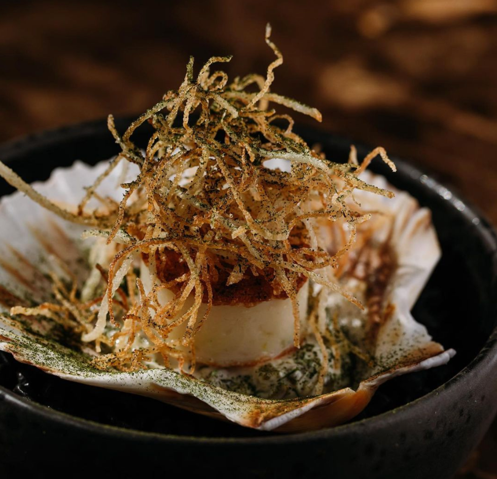 Crab and scallop roulade from AnnaLena.