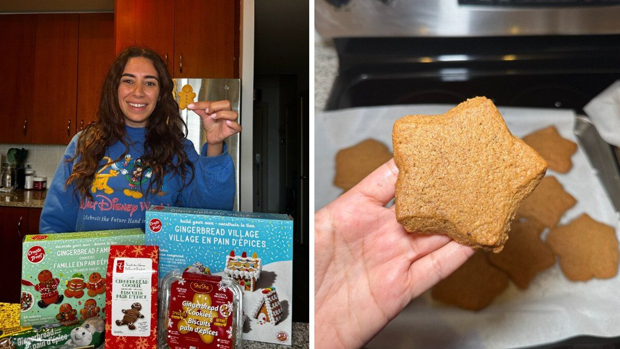 Create a Treat gingerbread family and village kits, PC's gingerbread baking mix, ShaSha's gingerbread cookies and Pillsbury's gingerbread cookie dough.