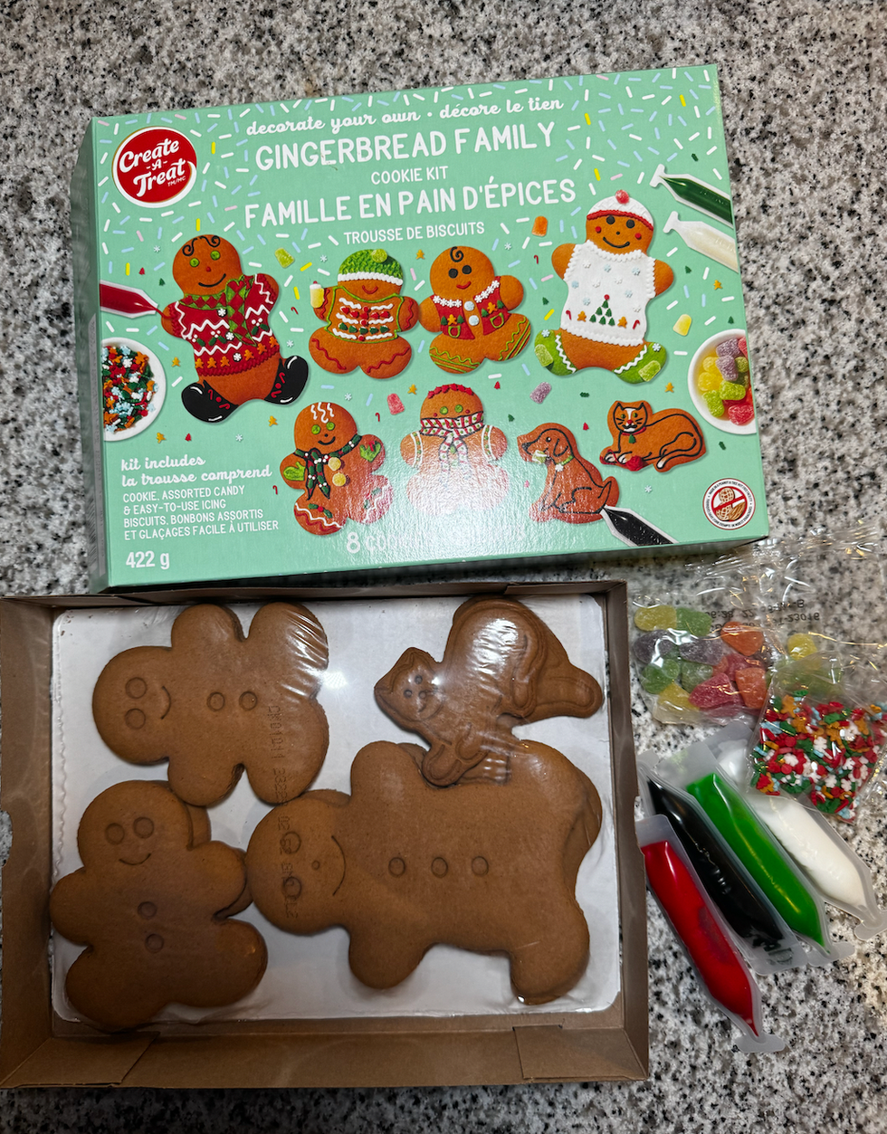 Create A Treat Gingerbread Family Cookie Kit
