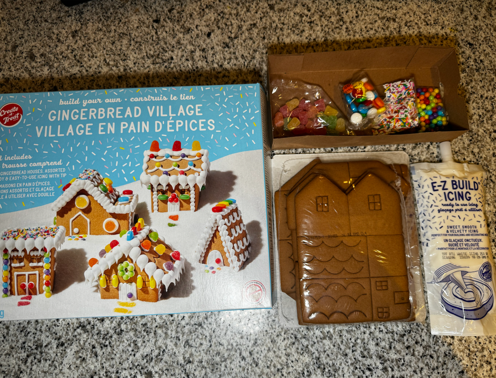 Create A Treat Gingerbread Village Kit
