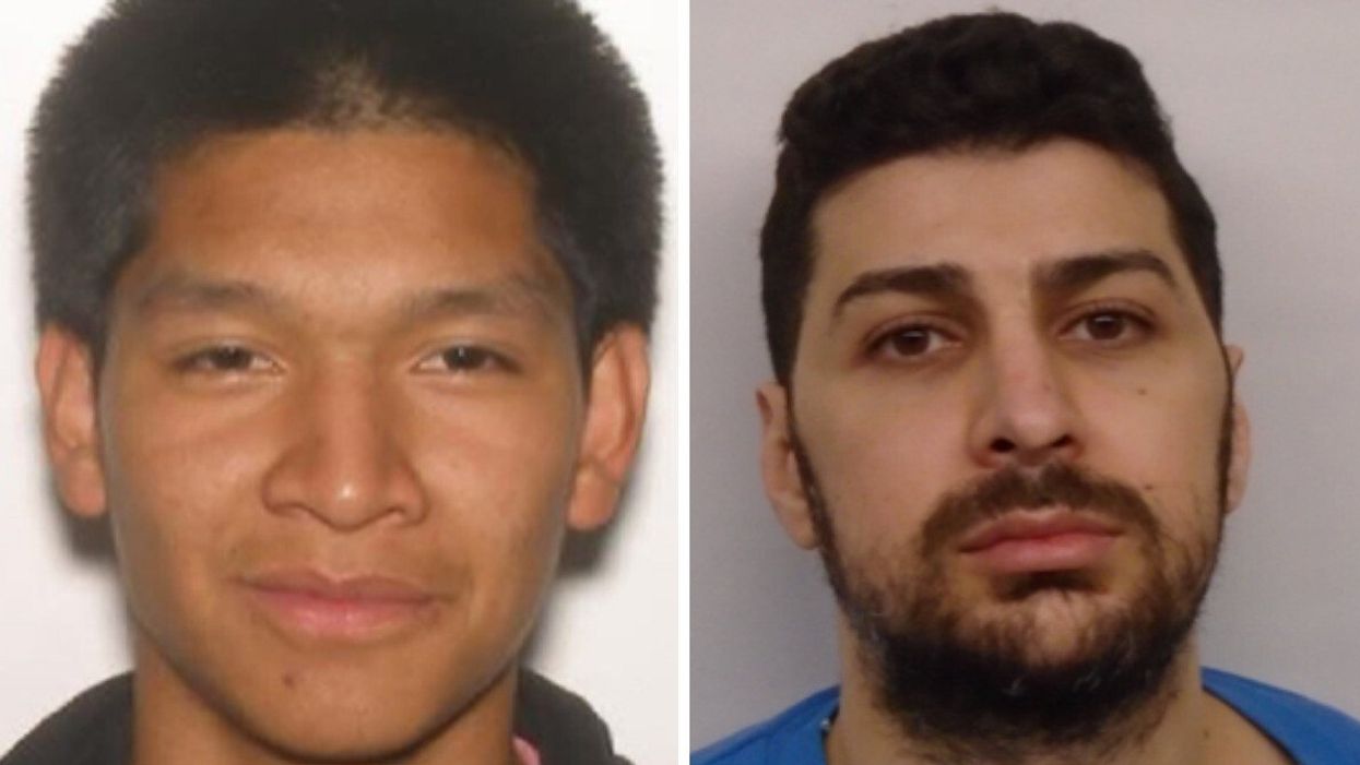 Cristian Cuxum. Right: Rabih Alkhalil.