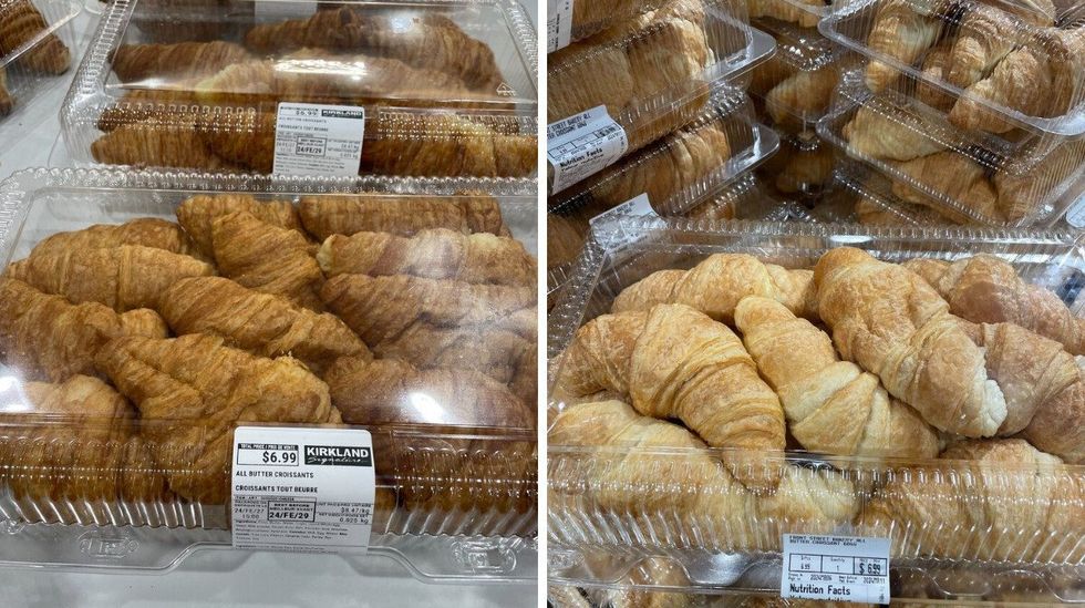 croissants at costco and metro