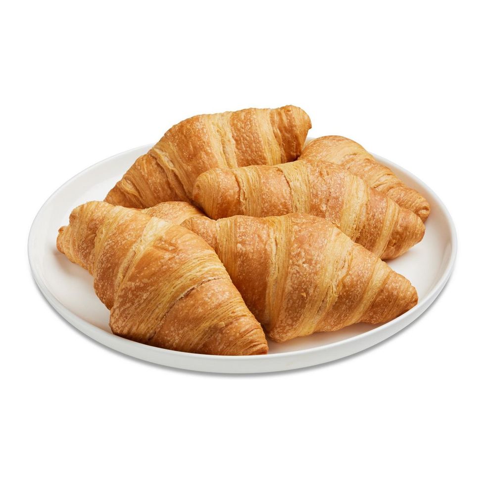 Croissants au beurre du Walmart.