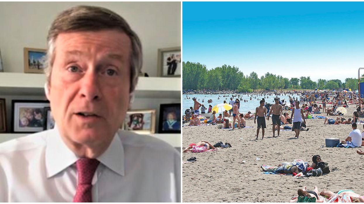 Crowded Toronto Beaches Simply Cannot Happen Again Like Last Weekend, Says Tory