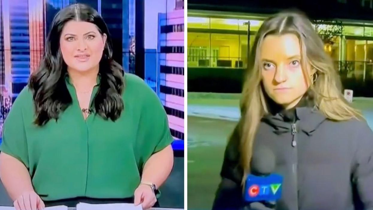 CTV anchor Nahreman Issa speaks with reporter Jessica Robb.