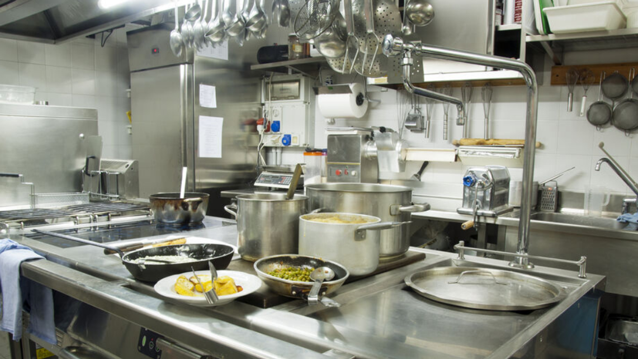 Cuisine de restaurant.