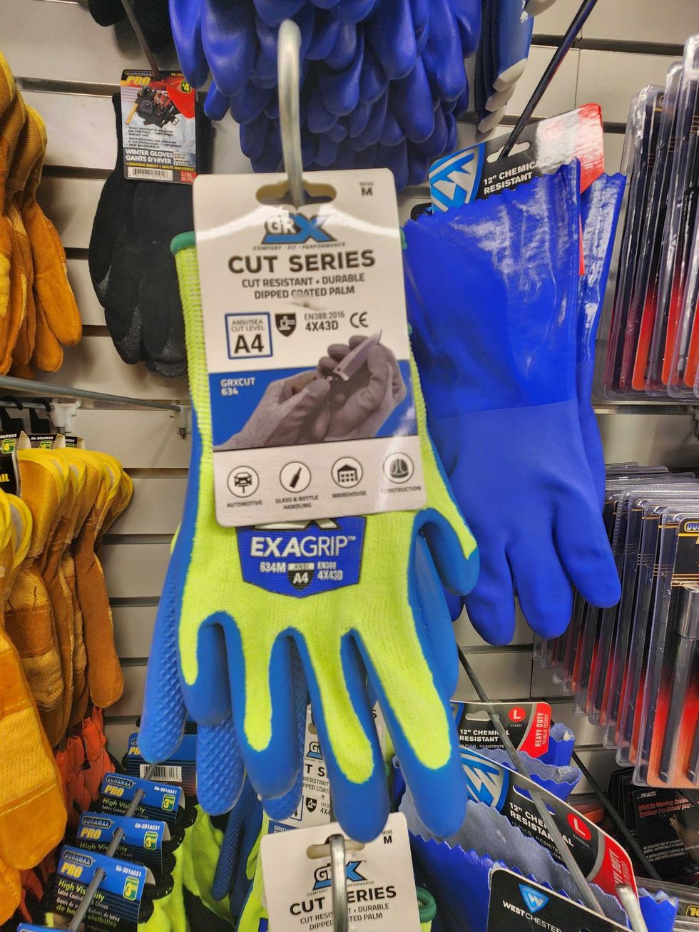 Cut Resistant Gloves.