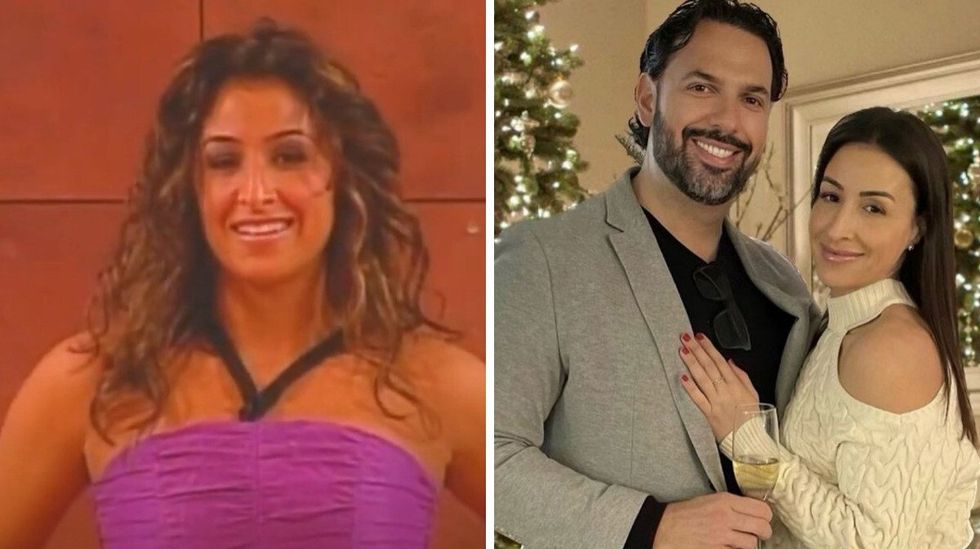 Cynthia \u00ab Cinny \u00bb Schaefer \u00e0 Loft Story 5. Droite : Cynthia \u00ab Cinny \u00bb Schaefer.