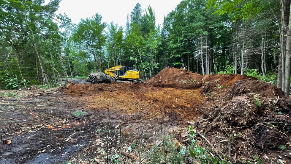 D\u00e9but des travaux.