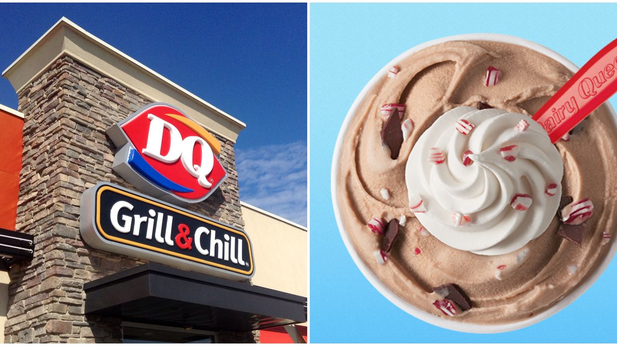 Dairy Queen Canada Blizzard That Tastes Like Peppermint Hot Cocoa Is Available Right Now