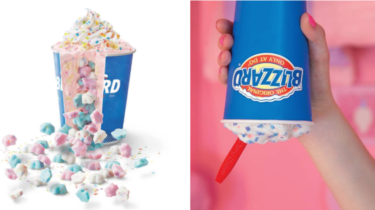 Dairy Queen sort un nouveau Blizzard « Pinata Party » avec des brillants comestibles